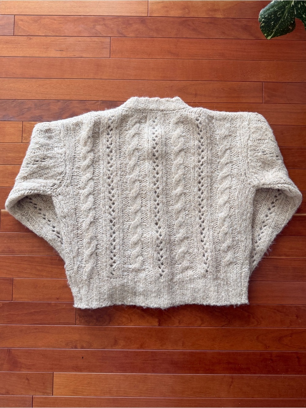 Rouje Beige Lino Cardigan - Picture 2 of 6